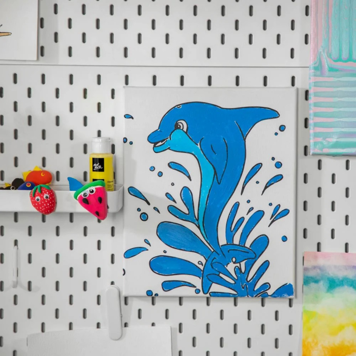 MMKC2002 Set creativ Mont Marte – Canvas cu acrilice "Dolphin" [9]