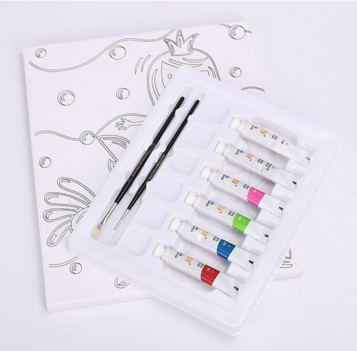 MMKC2004 Set creativ Mont Marte canvas cu acrilice - Unicorn [4]