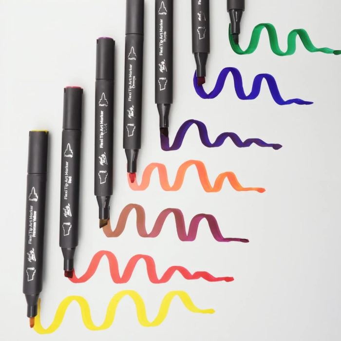 MMPM0050 Markere alcool vârf flexibil Mont Marte 7buc [4]