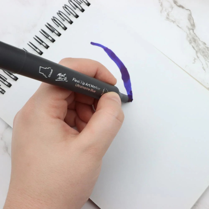 MMPM0050 Markere alcool vârf flexibil Mont Marte 7buc [5]