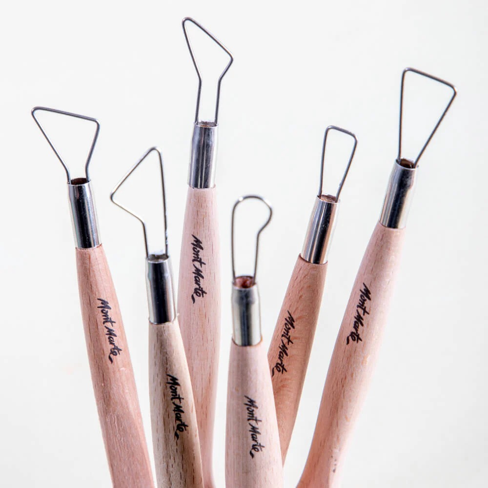 Unelte pentru lut Mont Marte 6/set [3]