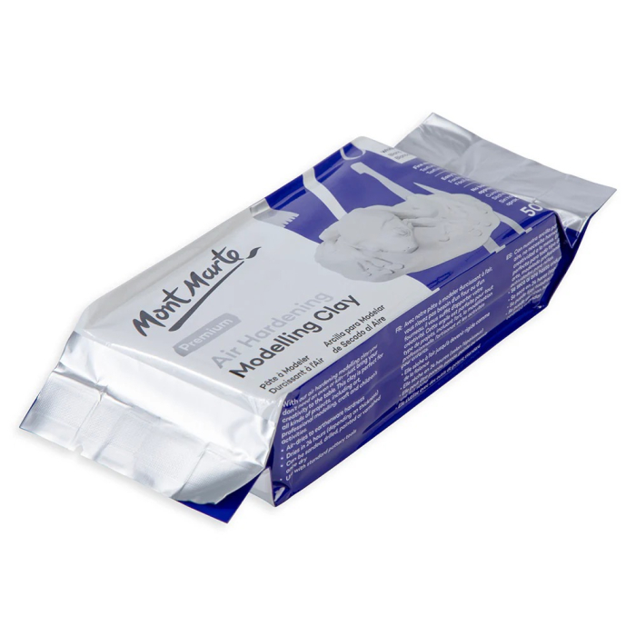 MMSP0005 Lut cu uscare la aer Mont Marte - alb, 500g [2]