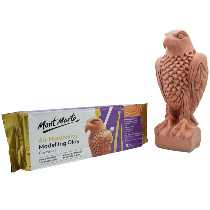 MMSP0008 Lut cu uscare la aer Mont Marte - Terracotta 2kg [3]