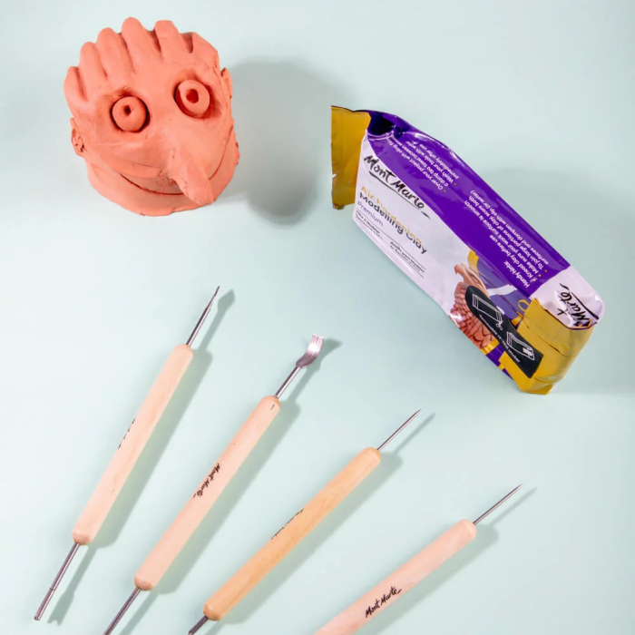 MMSP0031 Lut cu uscare la aer 250g Mont Marte - Terracotta [3]