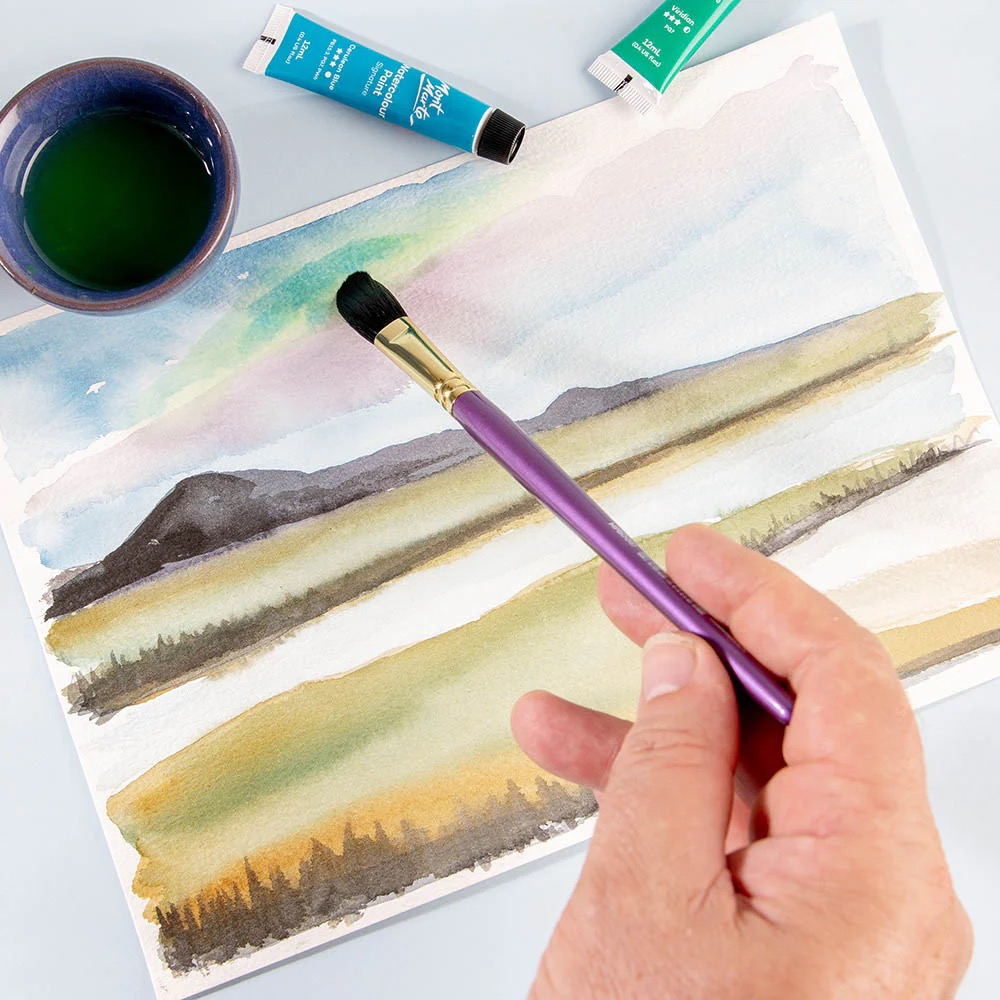 Pensula Artist Watercolour Mont Marte  Mop 24 [7]