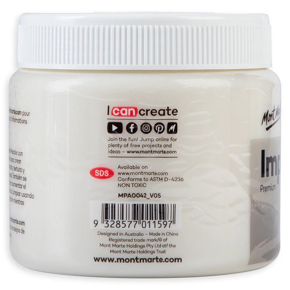 Pasta textura IMPASTO Mont Marte  500ml [2]