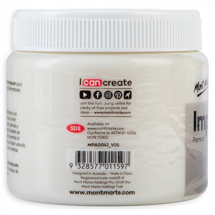 MPA0042 Pastǎ textuǎ IMPASTO Mont Marte  500ml [2]