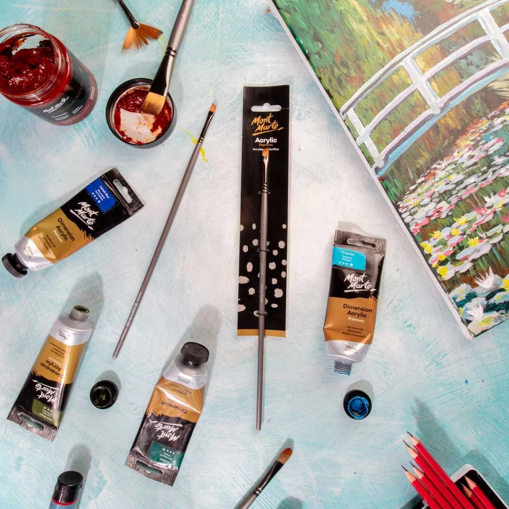 Pensula Taklon unghi 6 Mont Marte [7]