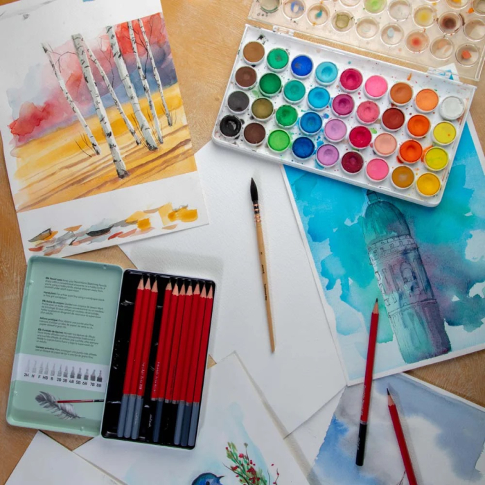 MPB0089 Pensulă mop acuarele Mont Marte 2 [6]