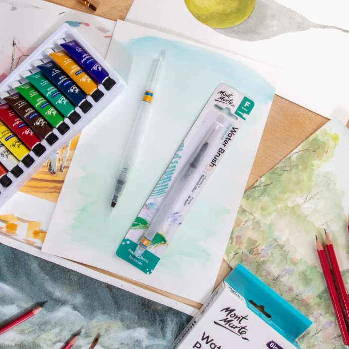 MPB0095 Pensula Mont Marte pentru apa, varf subtire [8]