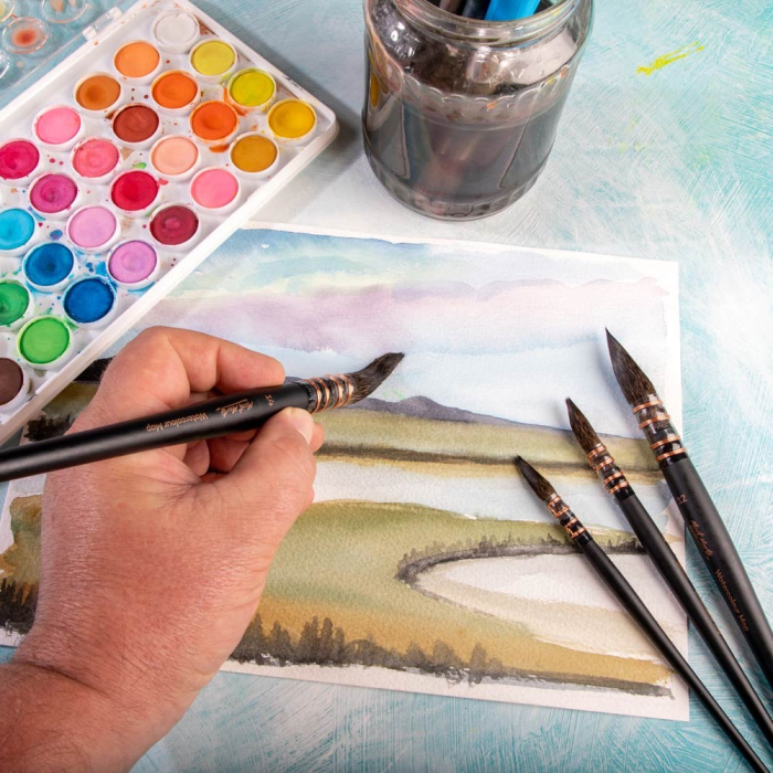 MPB0194 Pensulǎ mop acuarele Mont Marte - 14 [7]