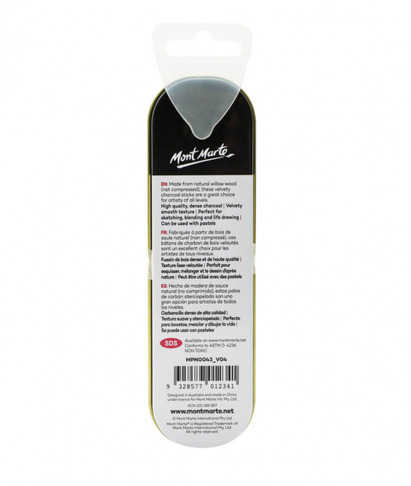 MPN0043 Cǎrbune salcie Mont Marte 10/set [2]