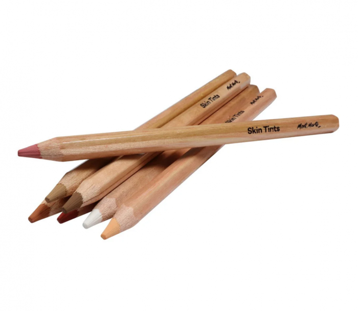 MPN0102 Set creioane cu mină pastel - culorile pielii Mont Marte 12 buc [5]