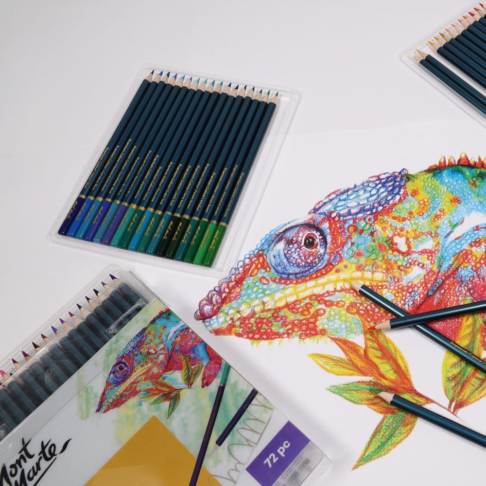 Creioane colorate premium Mont Marte 72buc/set [5]