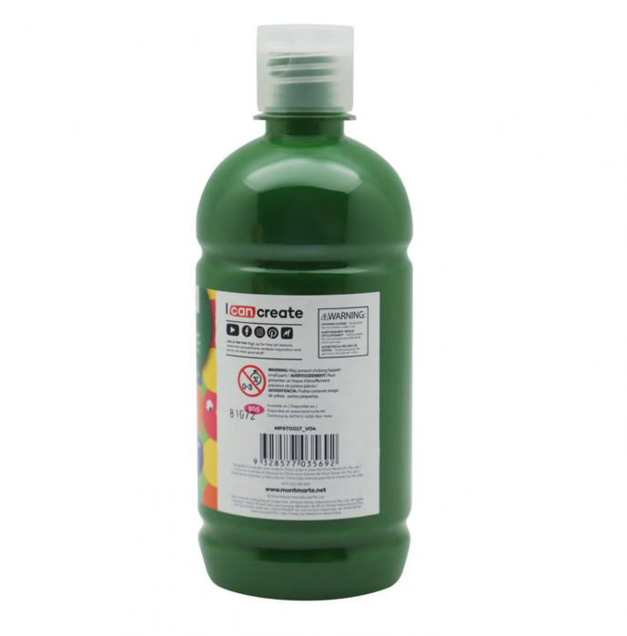 MPST0017 Vopsea Tempera Mont Marte  500ml - Sap Green [3]