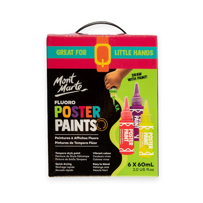 MPST6002 Vopsea tempera Fluoro Mont Marte 6buc x 60ml [1]