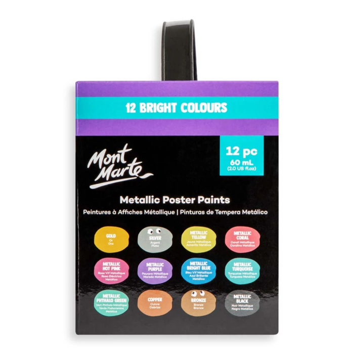 MPST6005 Vopsea tempera Metalic Mont Marte 12buc x 60ml [4]