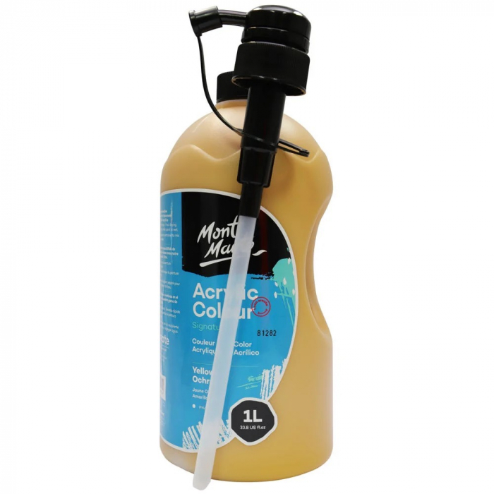 MSCH0114 Vopsea acrilicǎ Mont Marte 1L - Yellow Ochre [3]