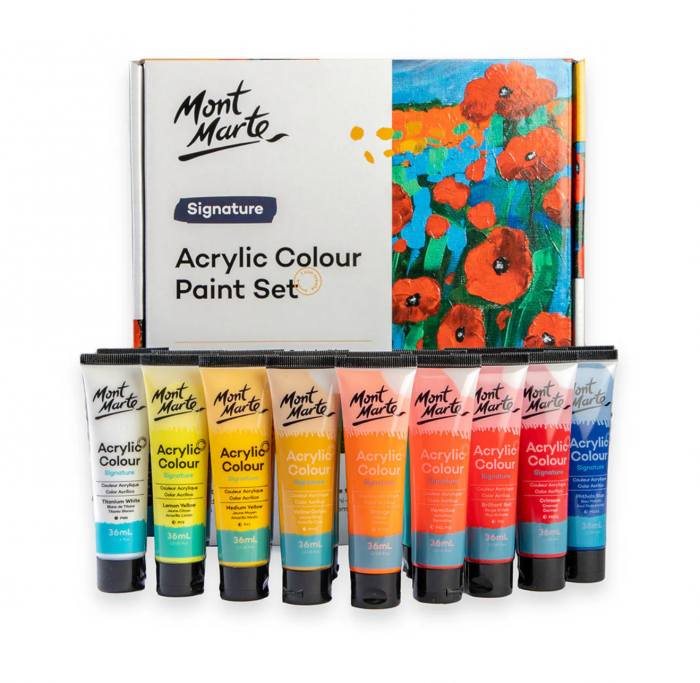 MSCH1836 Set vopsea acrilică Mont Marte 18x36ml [2]