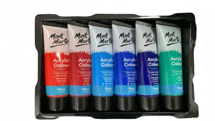 MSCH1875 Set vopsea acrilică Mont Marte 18x75ml [3]