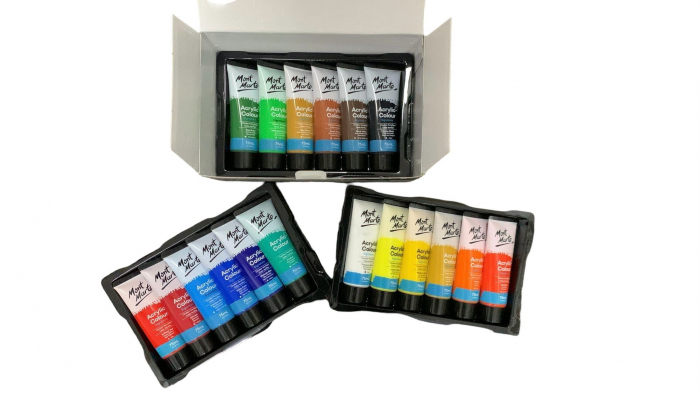 MSCH1875 Set vopsea acrilică Mont Marte 18x75ml [4]