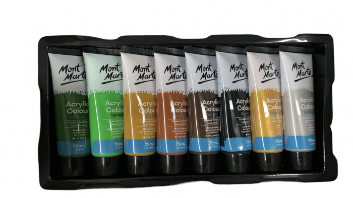 MSCH2475 Set vopsea acrilică Mont Marte 24x75ml [5]