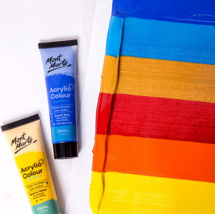 MSCH3636 Vopsea acrilică Mont Marte Studio Set 36pc x 36ml [3]