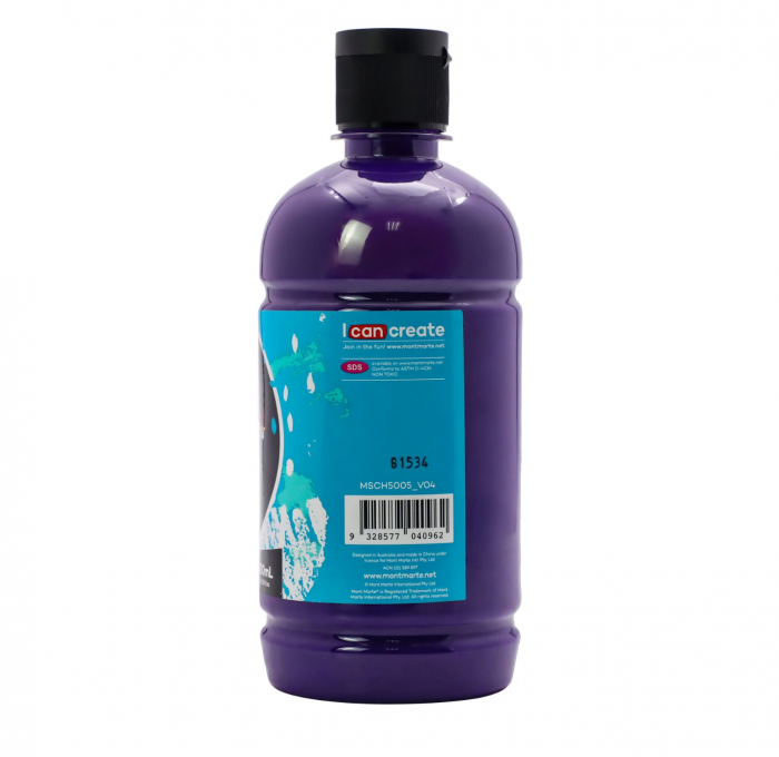 MSCH5005 Vopsea acrilică Mont Marte Signature 500ml - Purple [2]