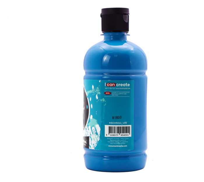 MSCH5013 Vopsea acrilică Mont Marte Signature 500ml - Cerulean Blue [2]