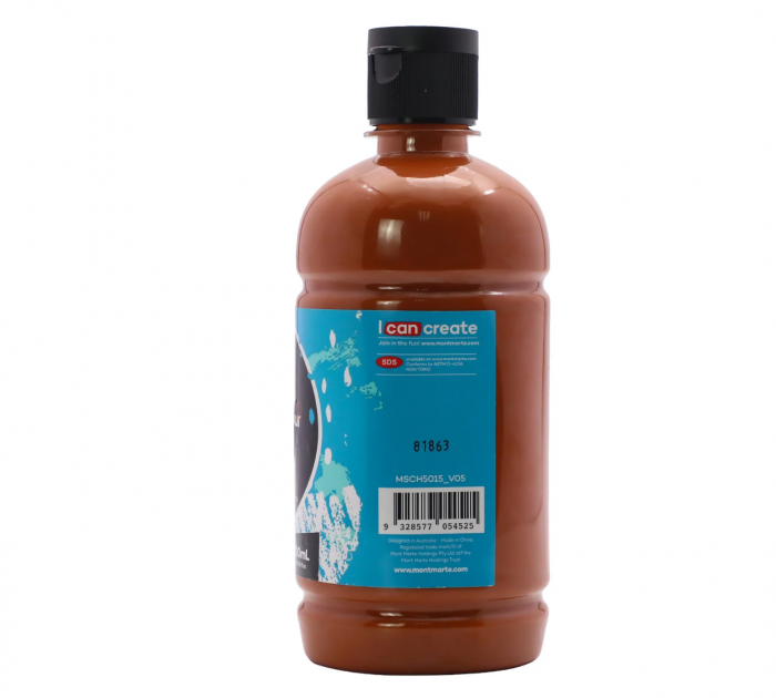 MSCH5015 Vopsea acrilică Mont Marte Signature 500ml - Burnt Sienna [2]