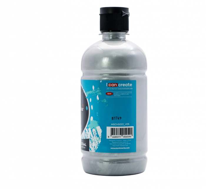 MSCH5022 Vopsea acrilică Mont Marte Signature 500ml - Silver [2]