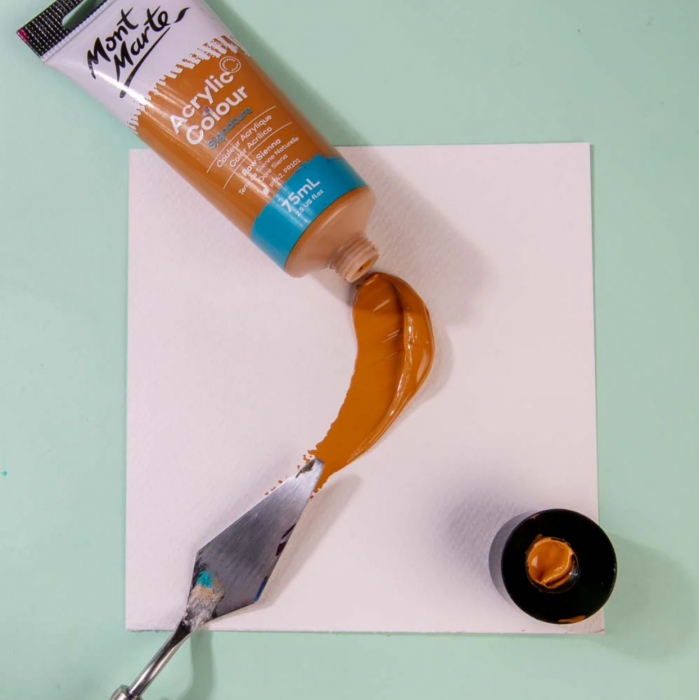 MSCH7506 Vopsea acrilică Mont Marte 75ml - Raw Sienna [3]