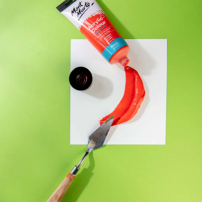 MSCH7509 Vopsea acrilică Mont Marte Studio 75ml - Vermillion [2]