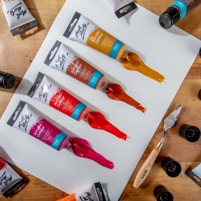 MSCH7514 Vopsea acrilică Mont Marte Studio 75ml - Burnt Sienna [3]