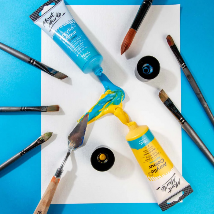 MSCH7517 Vopsea acrilică Mont Marte 75ml - Cerulean Blue [3]