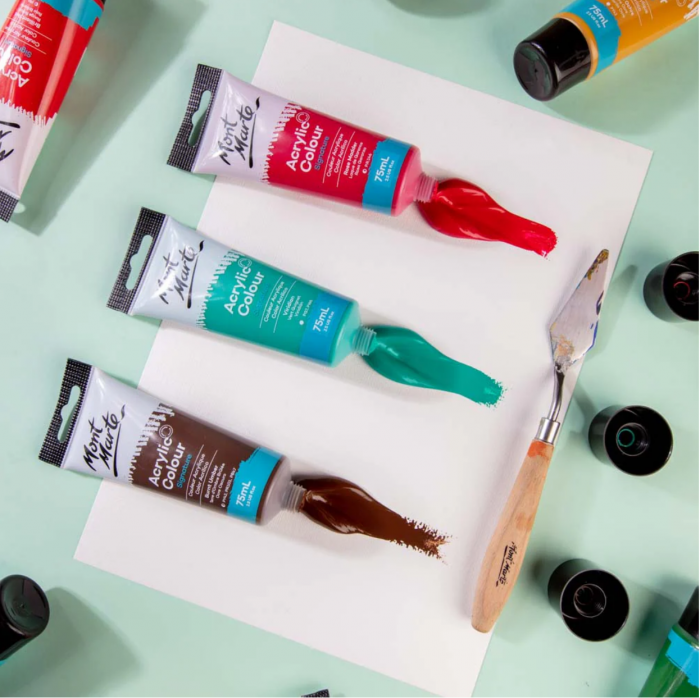 Vopsea acrilica Mont Marte 75ml - Rose Madder [3]