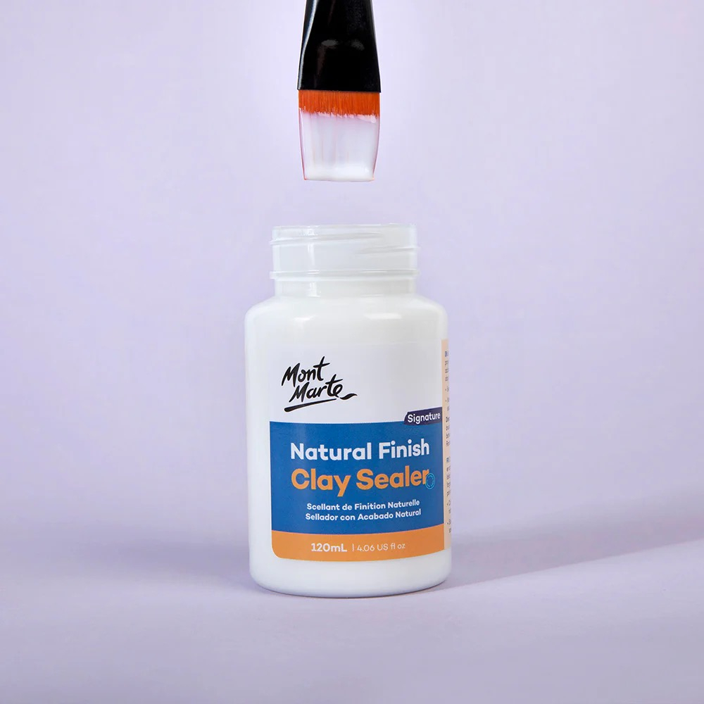 Natural Finish clay sealer Mont Marte 120ml [9]