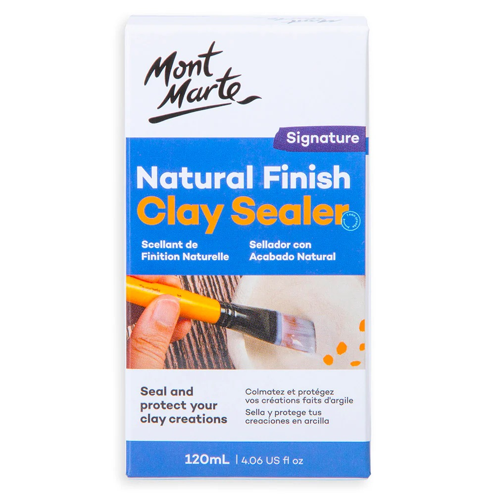 Natural Finish clay sealer Mont Marte 120ml [4]