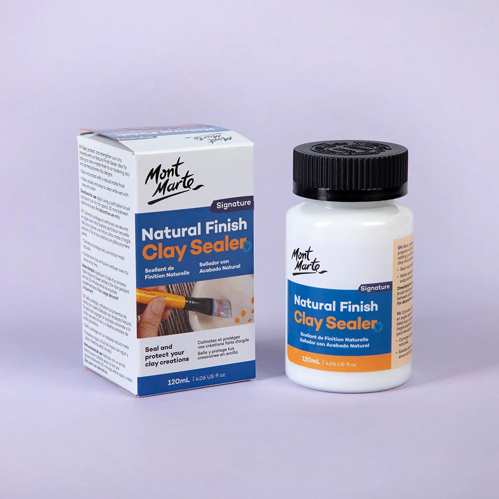 Natural Finish clay sealer Mont Marte 120ml [13]