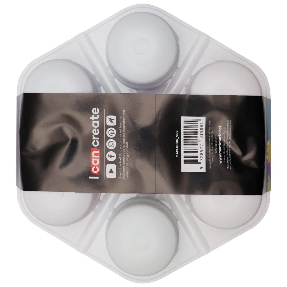 Paleta cu vase pt vopsea Mont Marte [2]