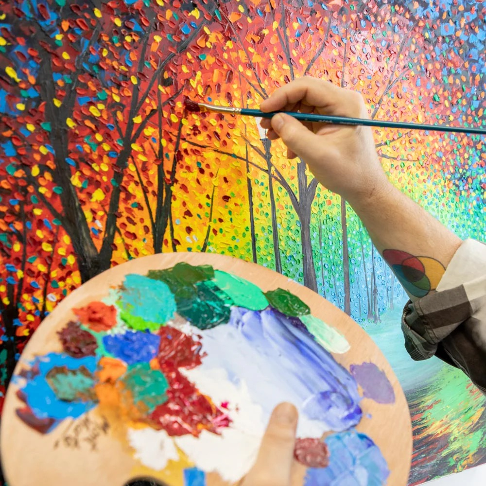 Pensula Mont Marte Chungking cu varf plat 6 [5]