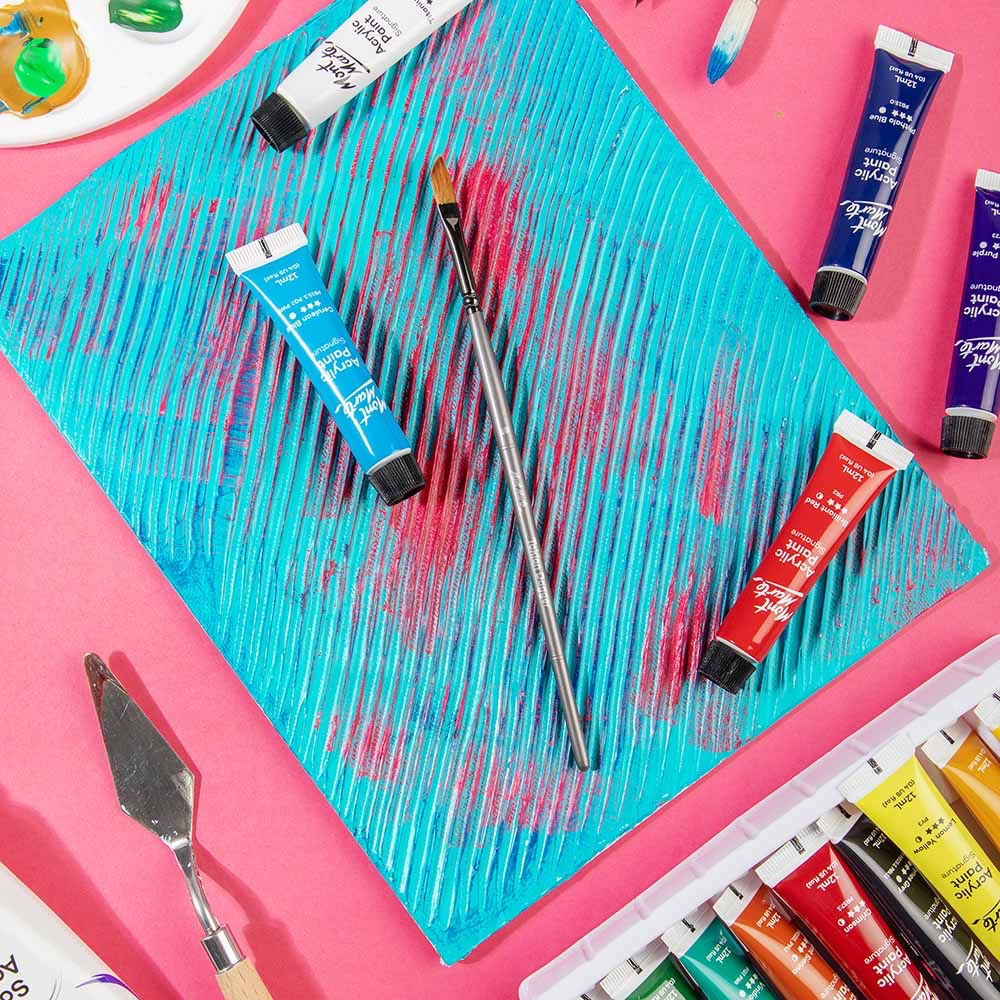 Pensula Mont Marte taklon cutit 1/8 [9]