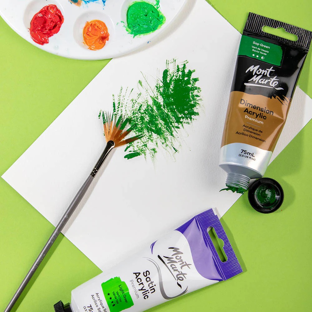 Pensula Mont Marte taklon evantai 6 [4]