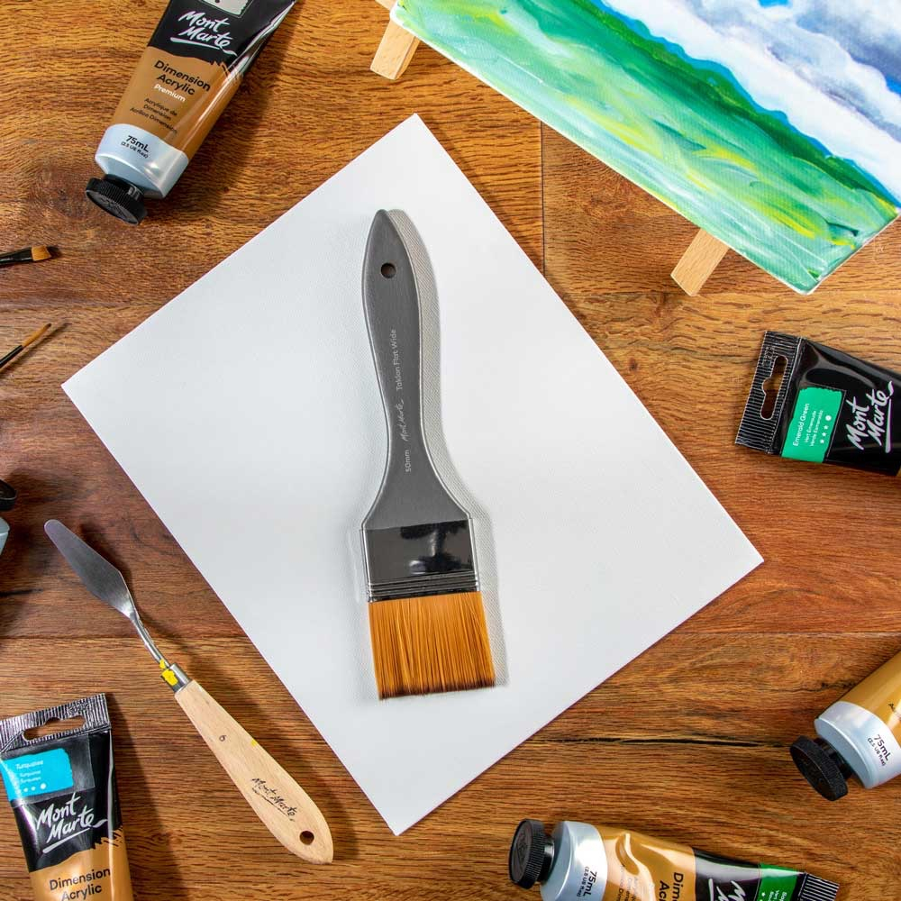 Pensula Mont Marte taklon plata lata 50mm [7]