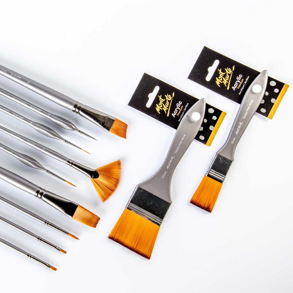 Pensula Mont Marte taklon plata lata 50mm [8]