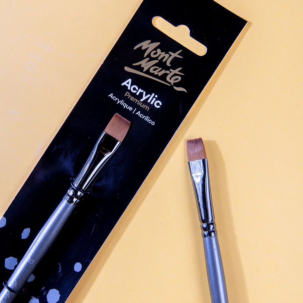 Pensula Mont Marte taklon plata par scurt 10 [2]