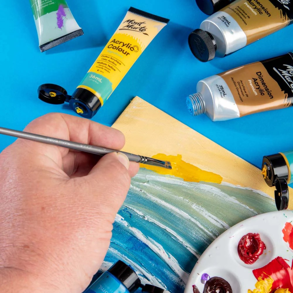 Pensula Mont Marte taklon plata par scurt 6 [5]