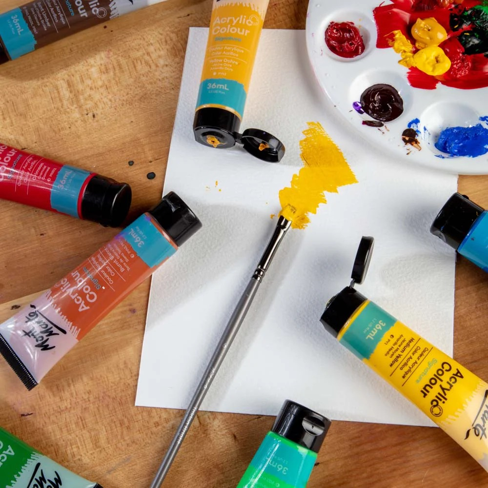 Pensula Mont Marte taklon plata par scurt 6 [6]