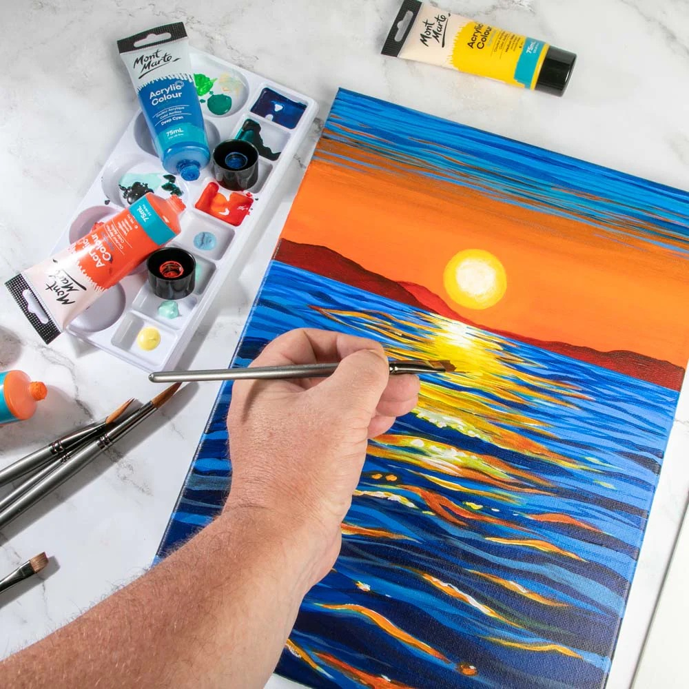 Pensula Mont Marte taklon tip hanger 5/8 [6]