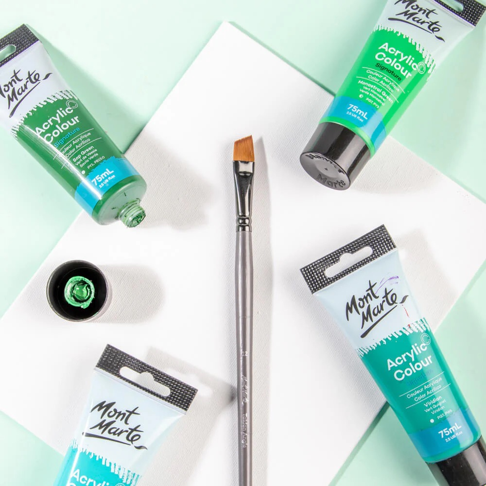 Pensula Mont Marte taklon unghi 12 [8]